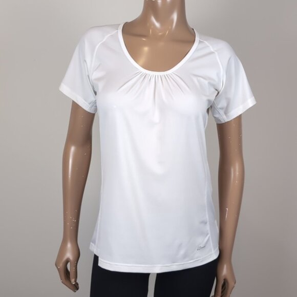 3/$20 Eddie Bauer Sport Minerale Performance Tshirt White Athletic Medium Top - Picture 10 of 10
